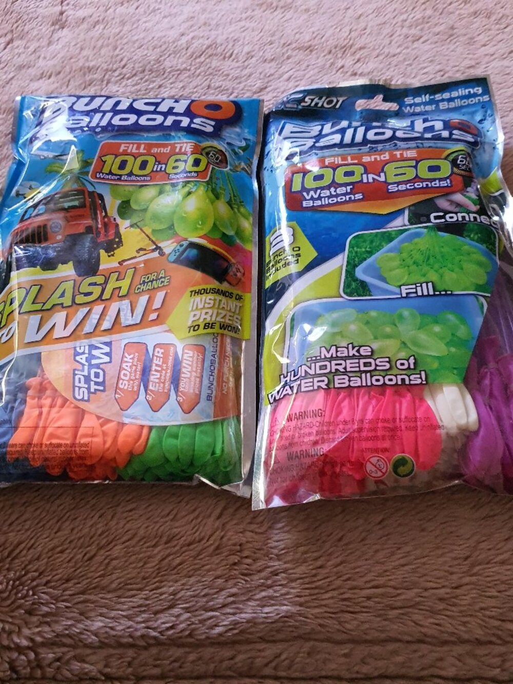 Zuru Bunch O Balloons Tropical Party 30+ 2-pack Water Balloons Toy Fun No Tie